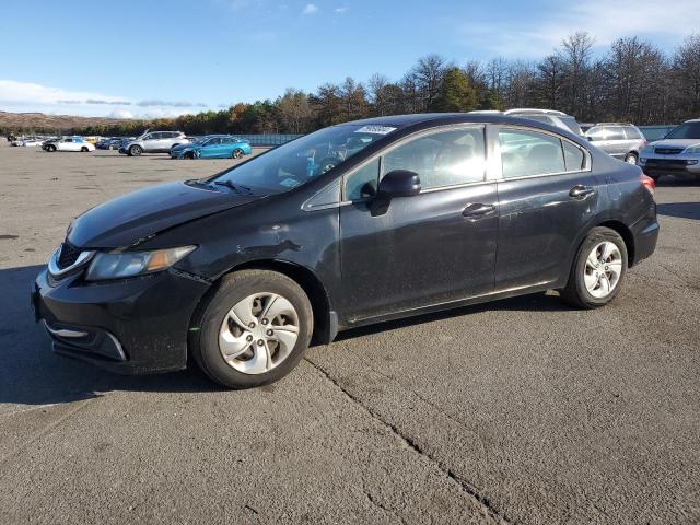 2HGFB2F51DH542875 - 2013 HONDA CIVIC LX BLACK photo 1