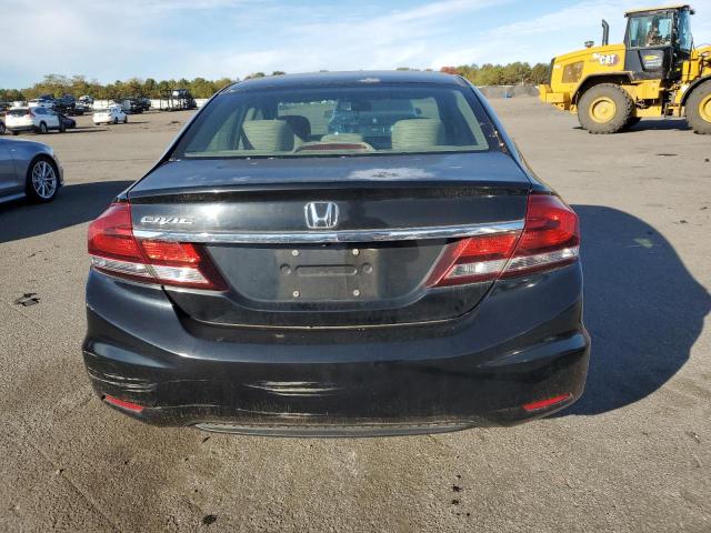 2HGFB2F51DH542875 - 2013 HONDA CIVIC LX BLACK photo 6