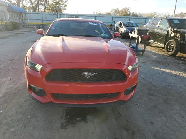 1FA6P8TH5H5246326 - 2017 FORD MUSTANG RED photo 5