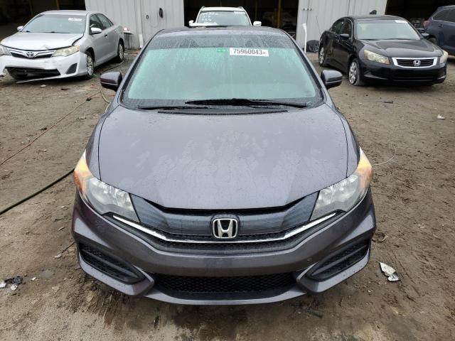 2HGFG3B52FH529228 - 2015 HONDA CIVIC LX GRAY photo 5