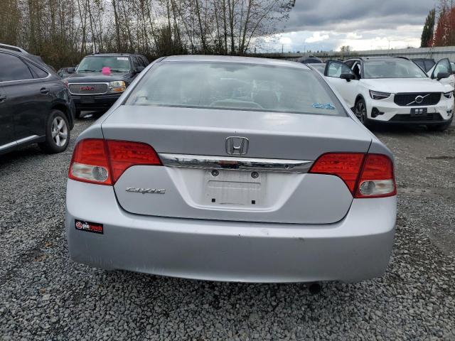 2HGFA1F59AH514654 - 2010 HONDA CIVIC LX SILVER photo 6