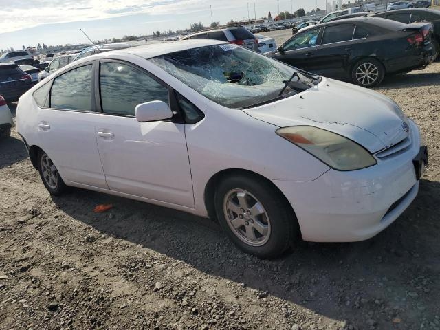 JTDKB20U840038891 - 2004 TOYOTA PRIUS WHITE photo 4