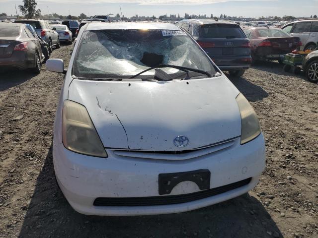 JTDKB20U840038891 - 2004 TOYOTA PRIUS WHITE photo 5