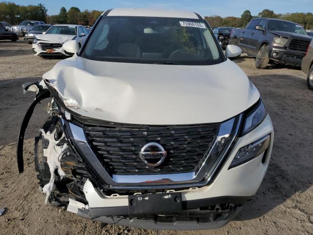 JN8AT3BAXMW022193 - 2021 NISSAN ROGUE SV WHITE photo 5