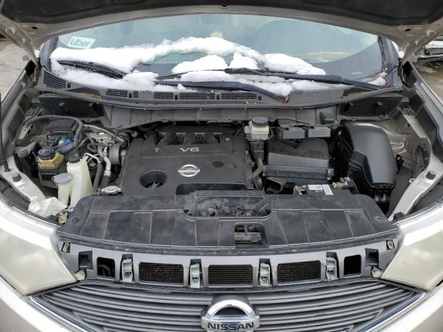 JN8AE2KP2B9002251 - 2011 NISSAN QUEST S GOLD photo 12