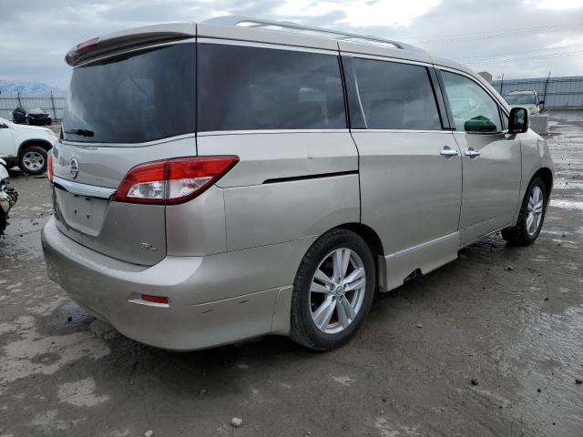 JN8AE2KP2B9002251 - 2011 NISSAN QUEST S GOLD photo 3