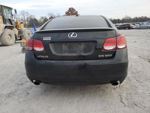 JTHBE96S190046150 - 2009 LEXUS GS 350 BLACK photo 6