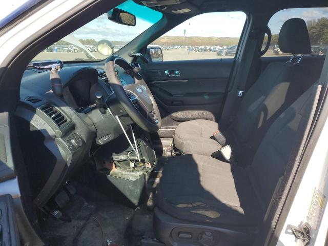 1FM5K8AR5GGC95704 - 2016 FORD EXPLORER POLICE INTERCEPTOR 白色 照片 7