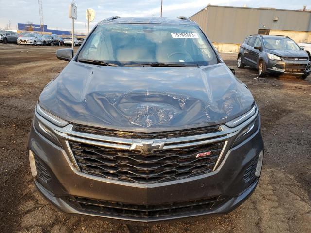 3GNAXMEV6NS239460 - 2022 CHEVROLET EQUINOX RS GRAY photo 5