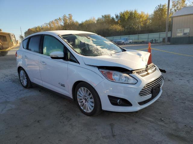 1FADP5CUXFL116733 - 2015 FORD C-MAX PREMIUM SEL WHITE photo 4