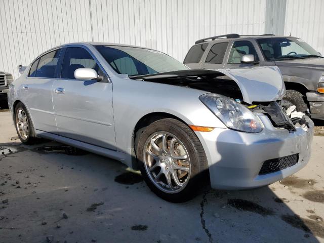 JNKCV51E16M517961 - 2006 INFINITI G35 SILVER photo 4