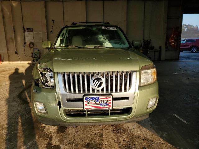 4M2CN3K37AKJ11264 - 2010 MERCURY MARINER HYBRID GREEN photo 5