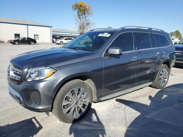 4JGDF6EE1KB227434 - 2019 MERCEDES-BENZ GLS 450 4MATIC GRAY photo 1