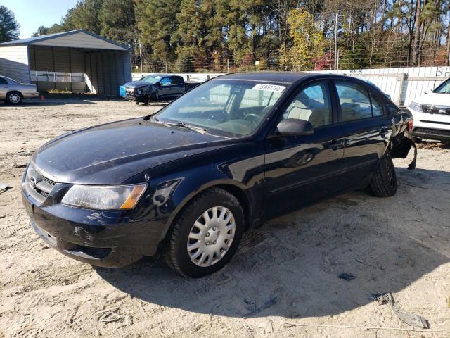 KMHET46C56A113690 - 2006 HYUNDAI SONATA GL BLACK photo 1