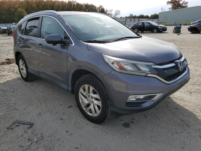 5J6RM4H7XFL010606 - 2015 HONDA CR-V EXL GRAY photo 4