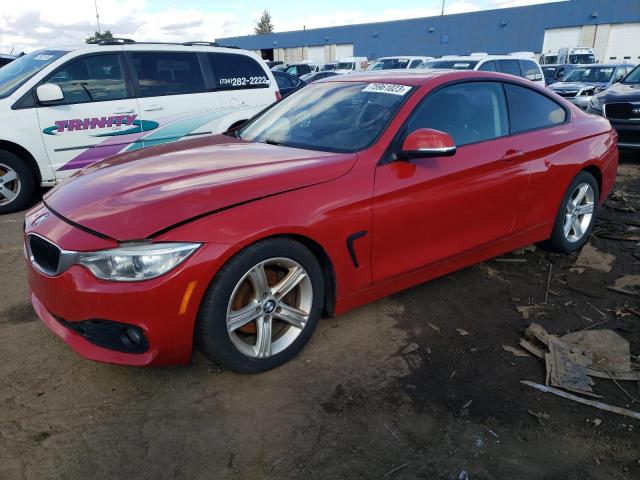 WBA3N9C50EF721642 - 2014 BMW 428 XI RED photo 1