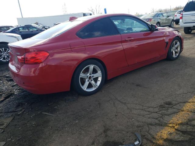 WBA3N9C50EF721642 - 2014 BMW 428 XI RED photo 3