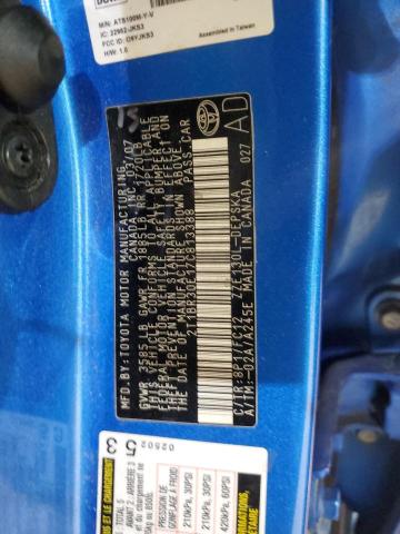 2T1BR30E17C813388 - 2007 TOYOTA COROLLA CE BLUE photo 12