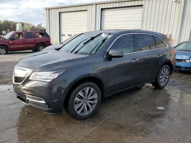 5FRYD3H44GB008323 - 2016 ACURA MDX TECHNOLOGY GRAY photo 1