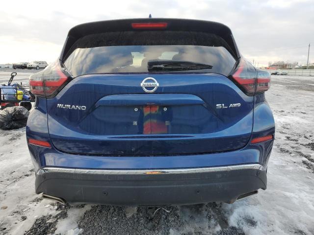 5N1AZ2CS6LN122786 - 2020 NISSAN MURANO SL BLUE photo 6