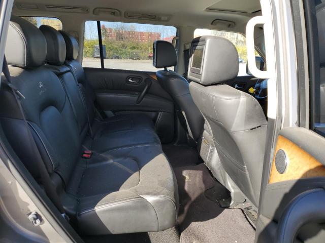 JN8AZ2NC8E9352646 - 2014 INFINITI QX80 GRAY photo 11