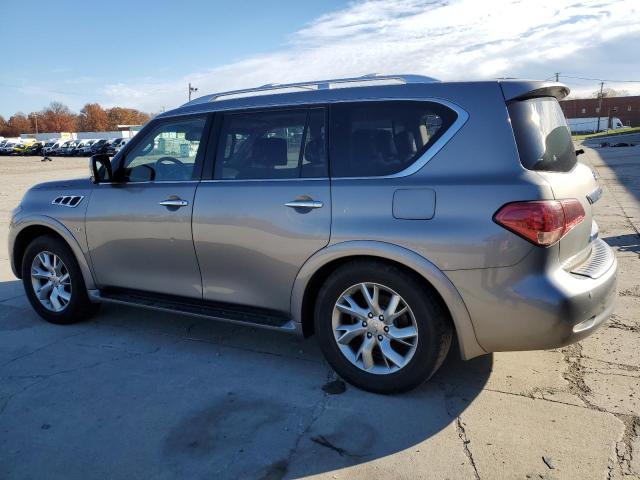 JN8AZ2NC8E9352646 - 2014 INFINITI QX80 GRAY photo 2