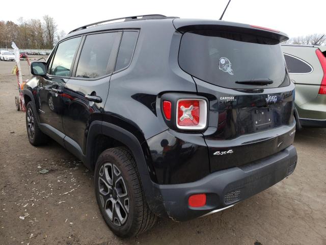 ZACCJBDT8FPB18620 - 2015 JEEP RENEGADE LIMITED BLACK photo 2