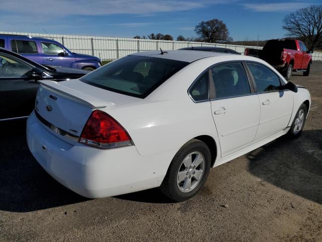 2G1WB5EK6A1227218 - 2010 CHEVROLET IMPALA LT WHITE photo 3