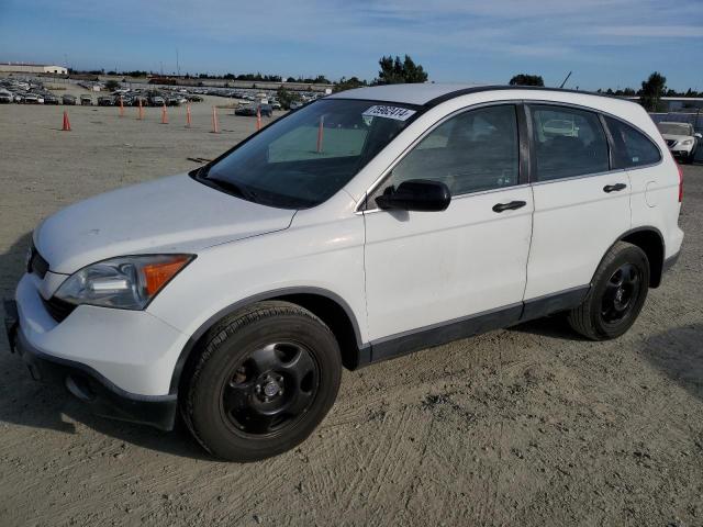 JHLRE38357C034973 - 2007 HONDA CR-V LX WHITE photo 1