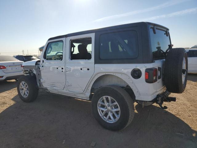 1C4HJXDG3PW609266 - 2023 JEEP WRANGLER SPORT WHITE photo 2