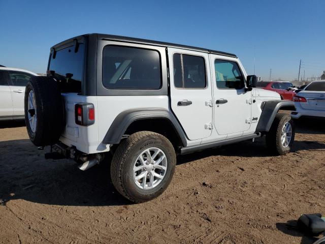 1C4HJXDG3PW609266 - 2023 JEEP WRANGLER SPORT WHITE photo 3