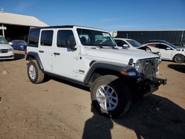 1C4HJXDG3PW609266 - 2023 JEEP WRANGLER SPORT WHITE photo 4