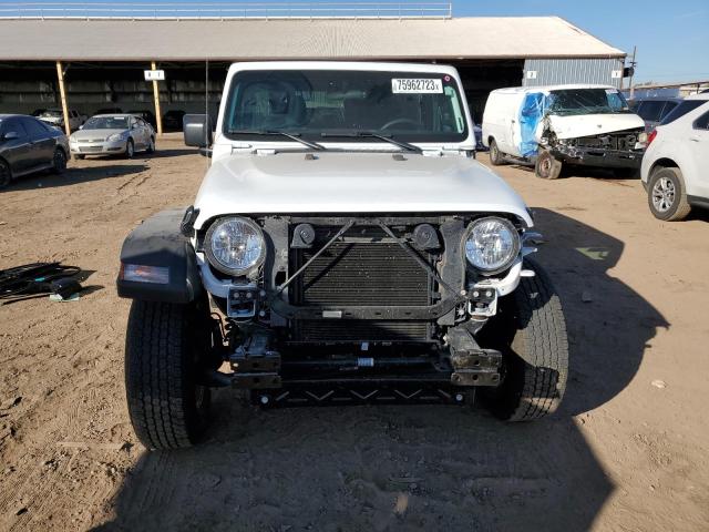 1C4HJXDG3PW609266 - 2023 JEEP WRANGLER SPORT WHITE photo 5