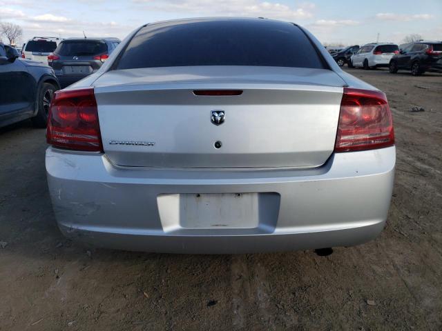 2B3KA43G46H185696 - 2006 DODGE CHARGER SE SILVER photo 6