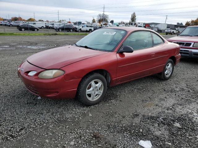 3FAKP1134XR138529 - 1999 FORD ESCORT ZX2 RED photo 1