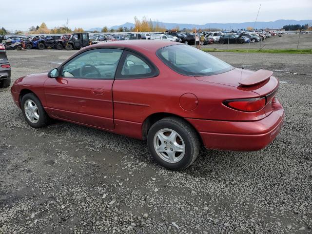 3FAKP1134XR138529 - 1999 FORD ESCORT ZX2 RED photo 2