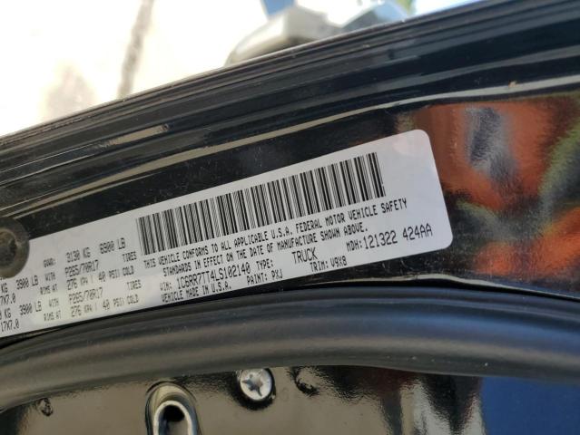 1C6RR7TT4LS102140 - 2020 RAM 1500 CLASS SLT ვერცხლისფერი ფოტო 12