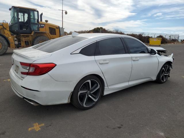 1HGCV1F36KA045268 - 2019 HONDA ACCORD SPORT WHITE photo 3