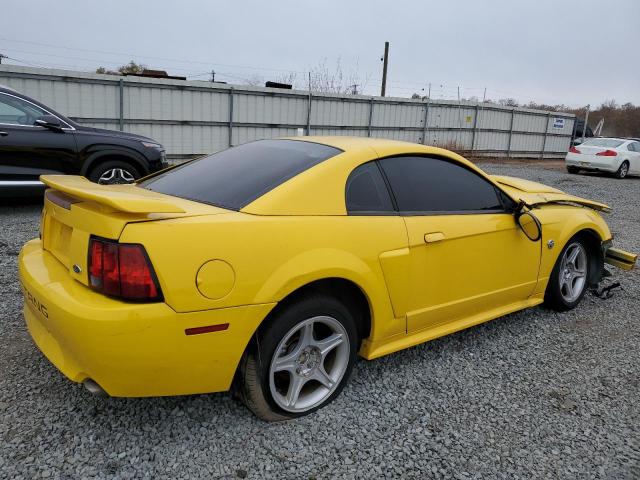 1FAFP42X24F127106 - 2004 FORD MUSTANG GT YELLOW photo 3