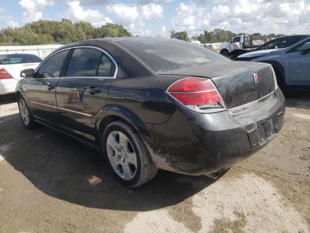 1G8ZS57B28F214030 - 2008 SATURN AURA XE BLACK photo 2