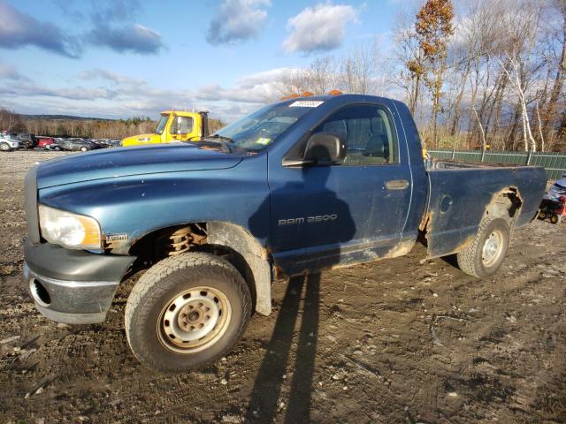 3D7KS26D15G752565 - 2005 DODGE RAM 2500 ST BLUE photo 1