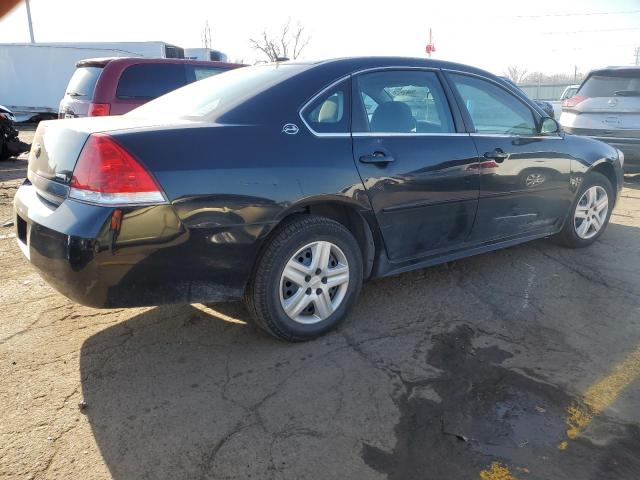 2G1WB57K991289883 - 2009 CHEVROLET IMPALA LS BLACK photo 3