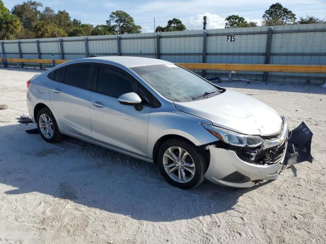 1G1BC5SM7K7148016 - 2019 CHEVROLET CRUZE LS SILVER photo 4