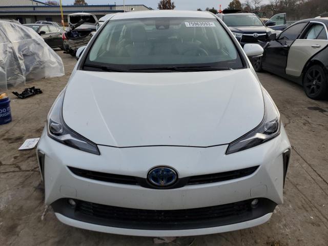 JTDL9MFU9N3041057 - 2022 TOYOTA PRIUS LE WHITE photo 5