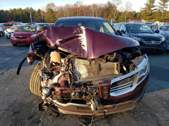 2LMPJ8LP4HBL54228 - 2017 LINCOLN MKX RESERVE BURGUNDY photo 5