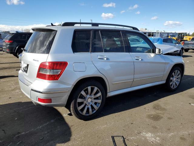 WDCGG8HB4CF752116 - 2012 MERCEDES-BENZ GLK 350 4MATIC SILVER photo 3