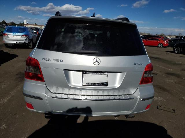 WDCGG8HB4CF752116 - 2012 MERCEDES-BENZ GLK 350 4MATIC SILVER photo 6