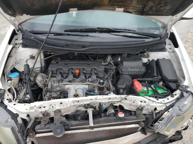 19XFB2F96DE020370 - 2013 HONDA CIVIC EXL თეთრი ფოტო 11