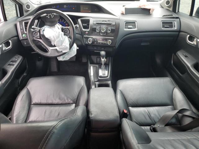 19XFB2F96DE020370 - 2013 HONDA CIVIC EXL თეთრი ფოტო 8