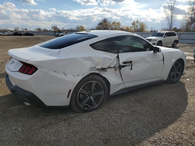 1FA6P8TH6R5106125 - 2024 FORD MUSTANG WHITE photo 3